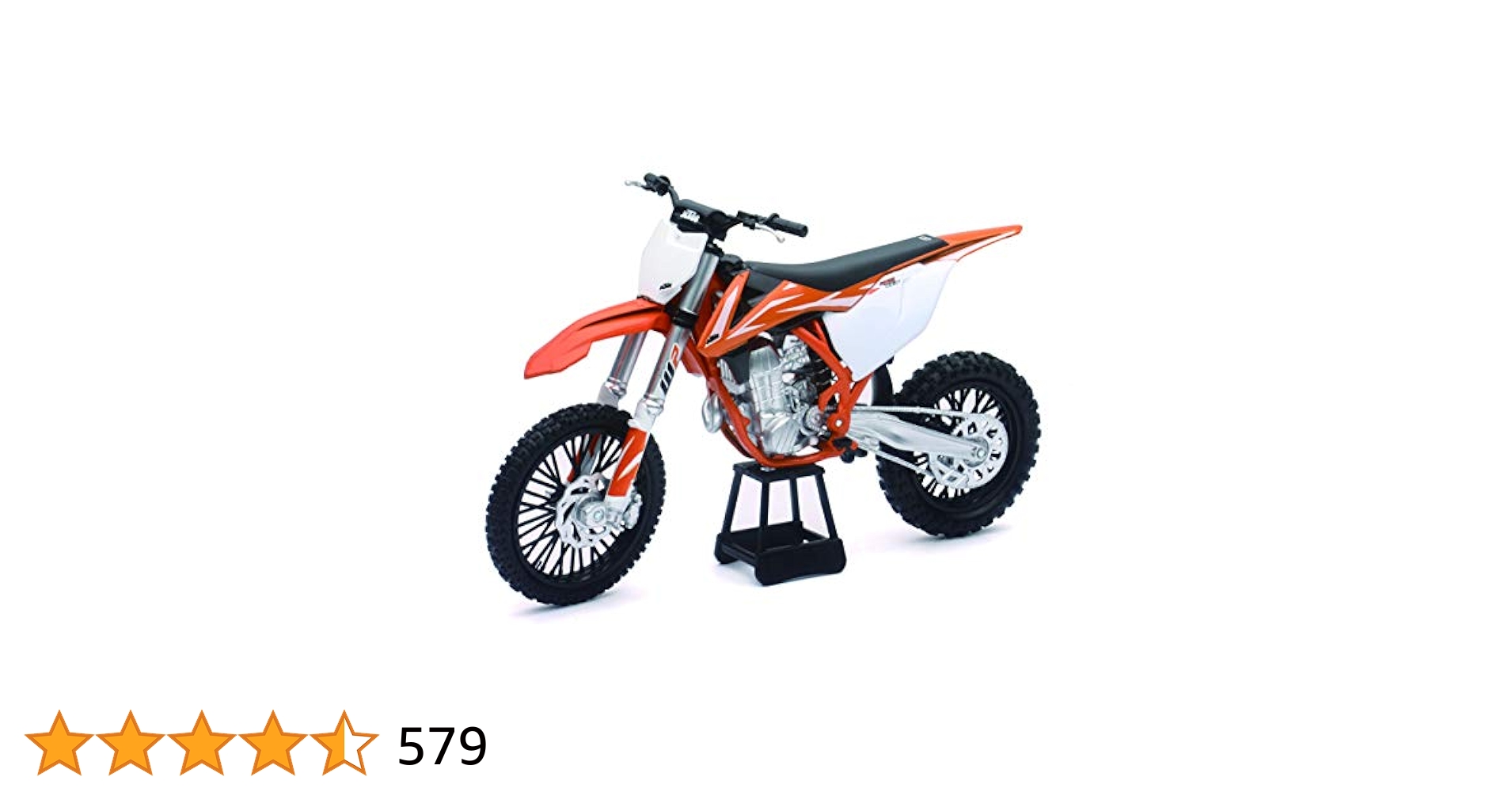 Amazon | KTM 450 SX-F Dirt Bike Orange and White Motorcycle